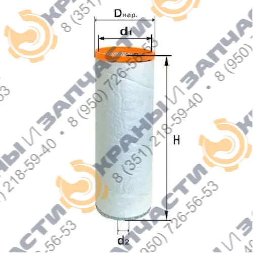 Фильтр воздушный DIFA 4342M-01