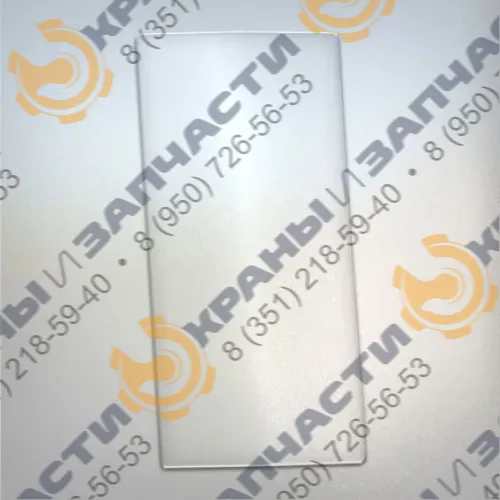 Стекло переднее нижнее 45Т-6700023 (482х245) на трактора  УК ЮМЗ 