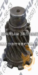 Вал-шестерня У3515.42Р.10.081, (i=121)m=8, z=9, 3 пара редуктора У35.15 башенного крана