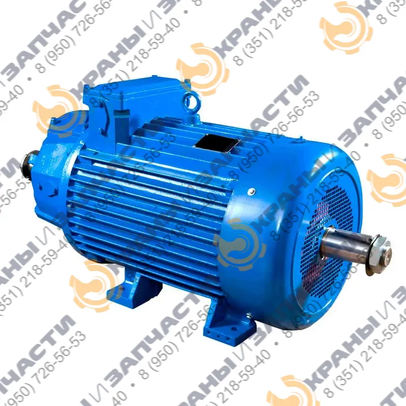 Электродвигатель крановый 4MTKM 225L6 с короткозамкнутым ротором, 55 кВт, 925 об/мин