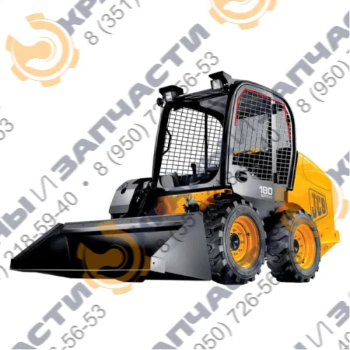 Стекло дверное левое подвижная форточка закаленное мини-погрузчика JCB 1110Т, Robot 160, 180, 190, 220