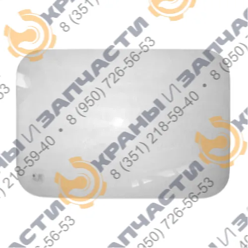 Стекло заднее RSG 006 (650х455) для автокрана Челябинец (новая кабина)