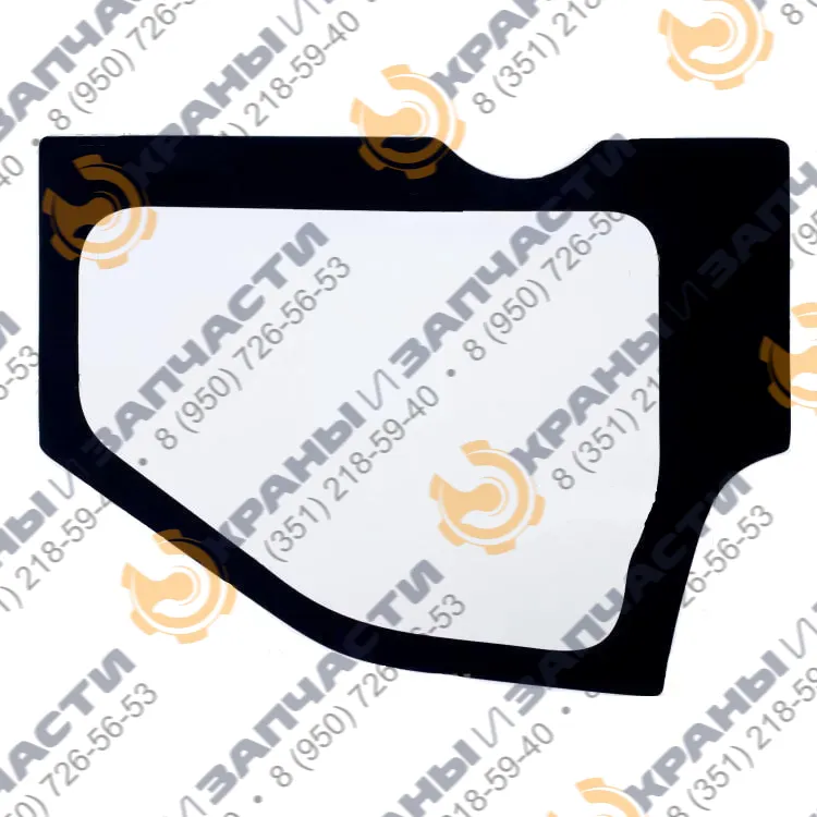 Стекло дверное левое нижнее (закаленное) 20Y-54-51451 для экскаватора Komatsu PC200-7, PC400-7, PC220LC-7, PC300-7, PC210-7, PC220-7, PC360-7, PC200LC-7, PC270-7, PC400LC-7, PC300LC-7, PW160-7, PW200-7, PC130-7, PC350-7, PC750-7, PW180-7, PW220-7, PC130-7