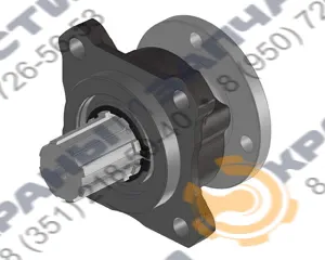 Переходник КОМ ISO-фланец под карданный вал УАЗ 09909100209 