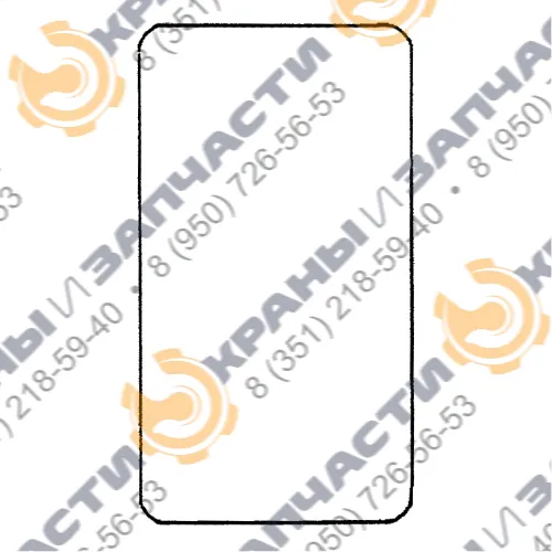 Стекло кабины козлового крана ККТ-5 WL-5-1.0 КС5-Б-00-00-00