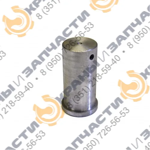 Ось крепления гидроцилиндра подъема стрелы к раме поворотной  КС-3577.63.013 автокранов Ивановец КС-3577-2, КС-3577-3, КС-3574