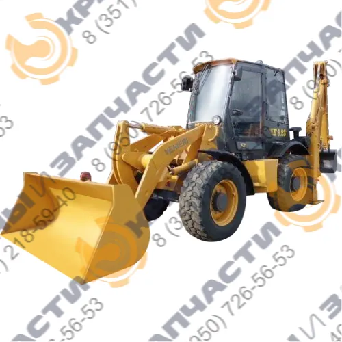 Стекло заднее нижнее (закаленное) для мини-погрузчика Venieri VF1.33B