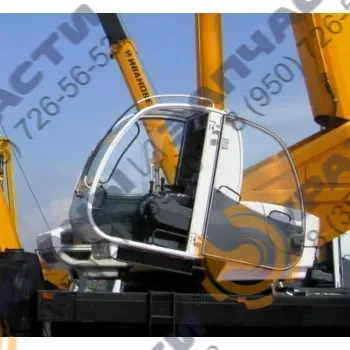 Стекло боковое для автокрана Ивановец (новая кабина) МАС-С3.203