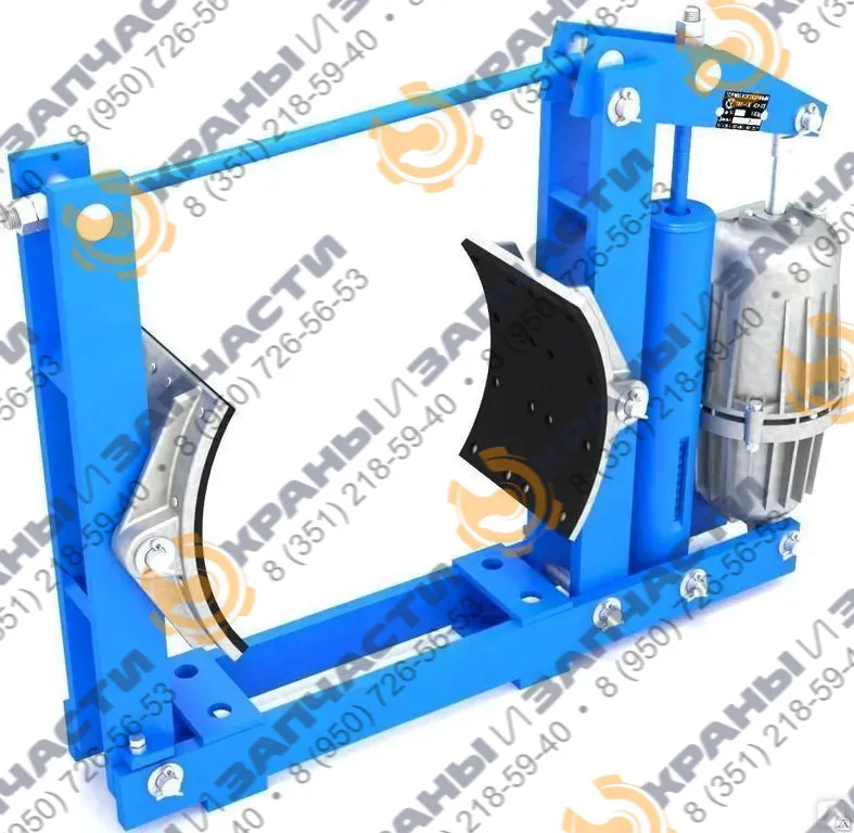 Тормоз колодочный ТКГ-400 с гидротолкателем ТЭ-80