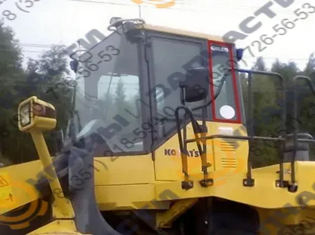 Стекла кабины заднее левое на Komatsu WD600-6 426-926-3580
