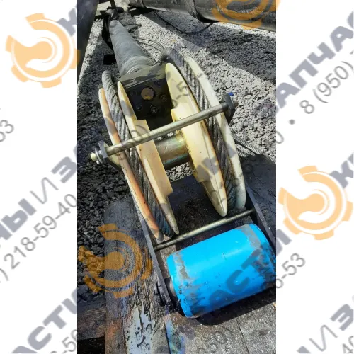 Гидроцилиндр выдвижения секции стрелы ЦГ-125.100х6000.31.000-01 (125х100х6000) автокранов Челябинец КС-45721, КС-45721-04, КС-45721-07, КС-45721-08, КС-45721-10, КС-45721-11, КС-45721-12