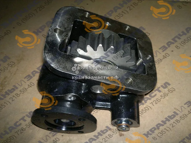 Коробка отбора мощности КОМ КАМАЗ P30KZP10503 HYDROCAR Италия аналог 086-002-08134, МП-05 с фланцем (22 зуб.)