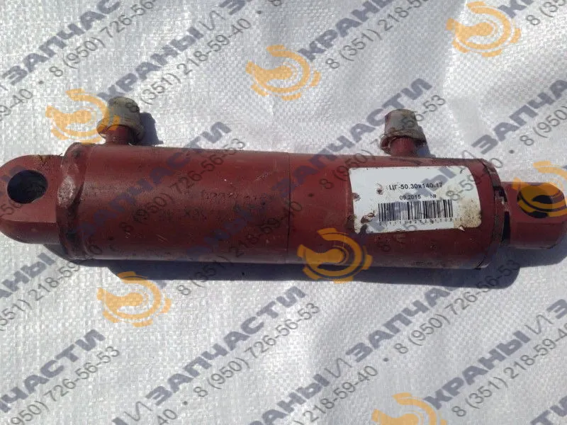 Гидроцилиндр захвата контейнера ЦГ-50.30х140.17-01; мусоровоза КО-424, КО-413, КО-431, КО-415