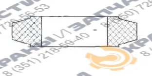 Кольцо упорное 53.004-14.10.030 крана козлового КПБ-10У, КПБ-12,5У, КПБ-15У Тулажелдормаш