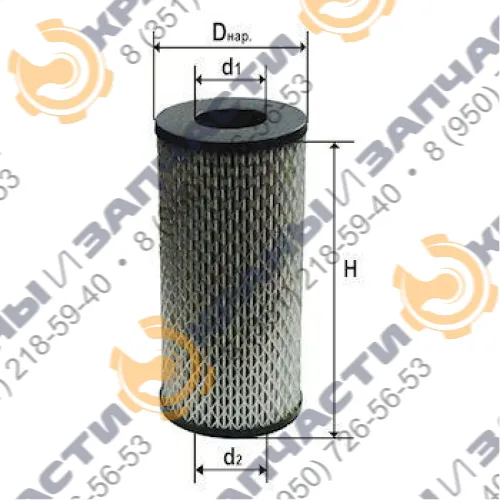 Фильтр масляный DIFA М5402МК