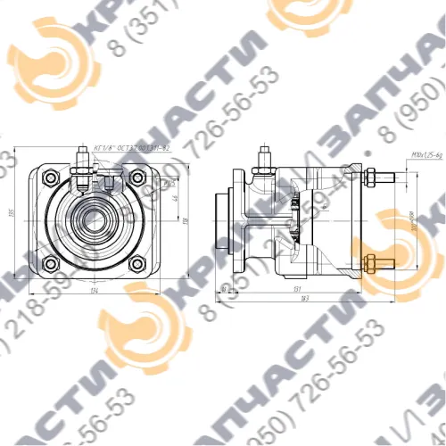 Коробка отбора мощности МП49-4209010-26