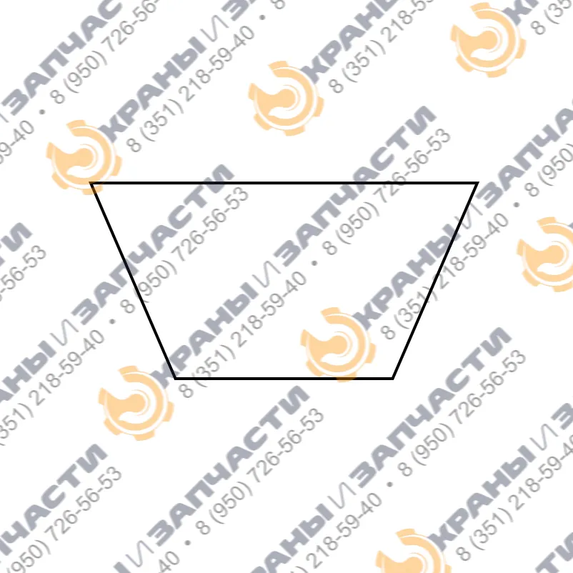 Верхний стеклопакет кабины бурильщика БУ-5000/320 ЭК-БМЧ (триплекс)