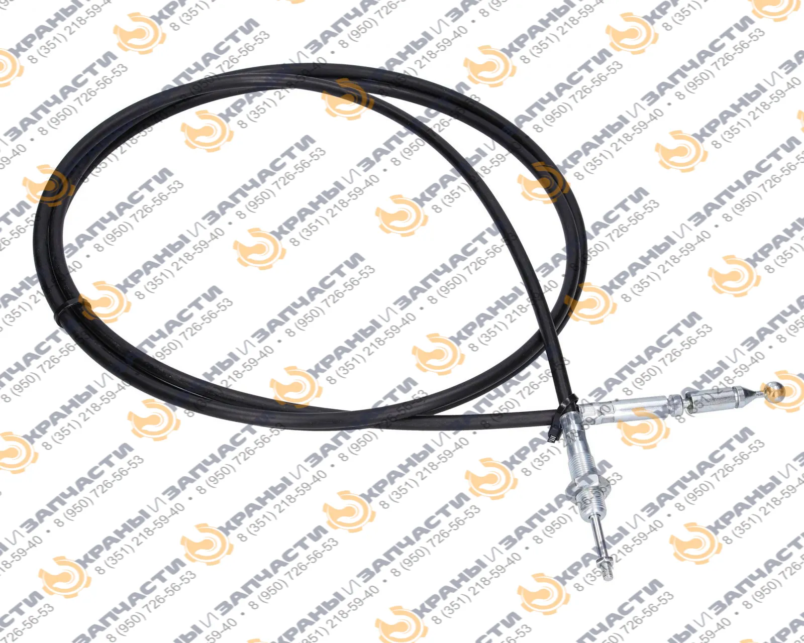 Тросик управления главного гидрораспределителя CD2000 (с шарниром) автокрана Ивановец КС-35714, КС-35715, КС-45714, КС-45717, АК-25, КС-54711, КС-54712, КС-55711, КС-55717, КС-6476, КС-6478А