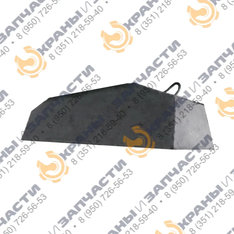 Полушпала ж/б ПШ 10-220 (сер. Б 3.004.1-1.03) с пластиной и шпильками М20