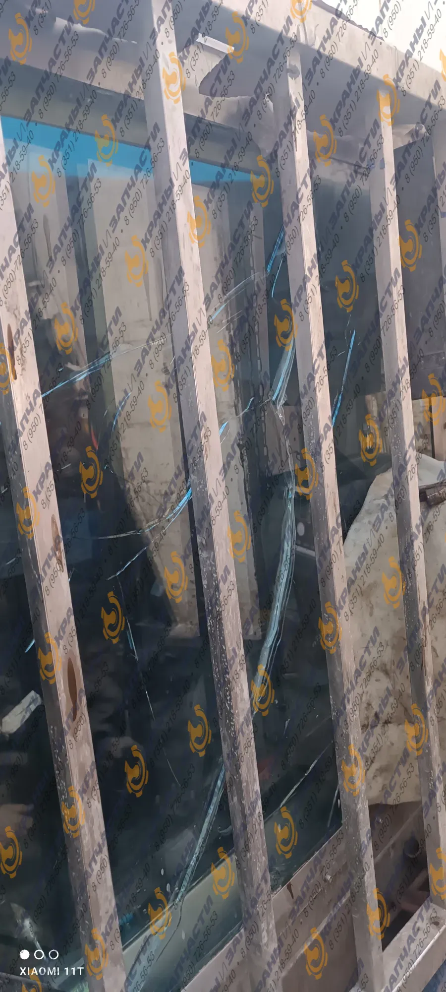 Стекло кабины для самоходной мобильной буровой установки ZJ-40/2250