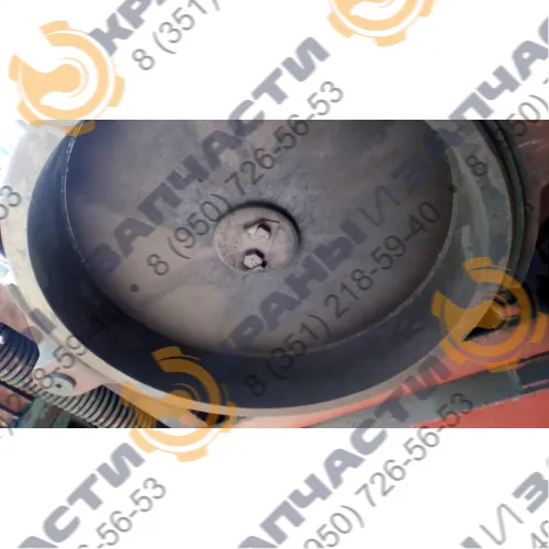 Тормозной барабан (шкив) d.400 крана башенного КБМ-401ПА Ржевский крановый завод