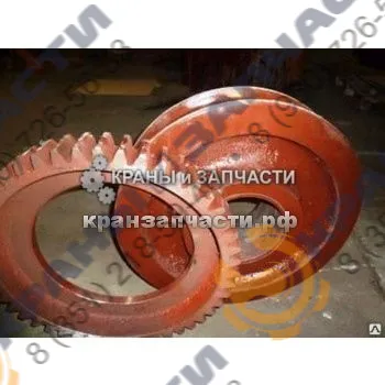 Колесо приводное (ведущее) ЛТ62.02.055 с венцом для козлового крана ЛТ-62