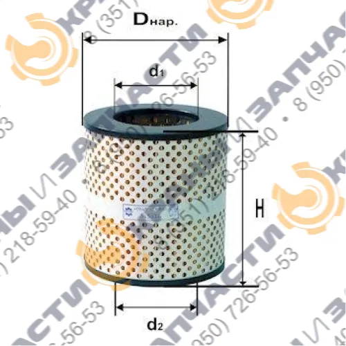 Фильтр масляный DIFA 5316