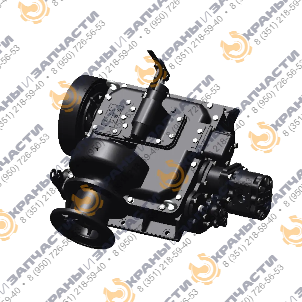 Коробка раздаточная с лебедкой в сборе  БМ-202А.02.02.000  для бурильной машины БМ-202