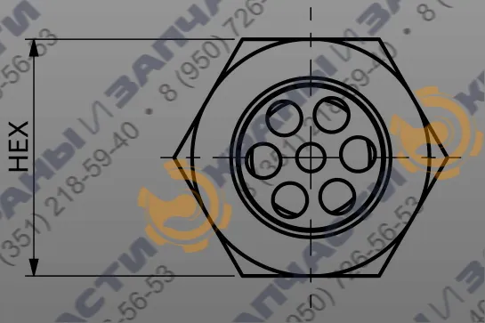 Чертеж Клапан EV151 HBS