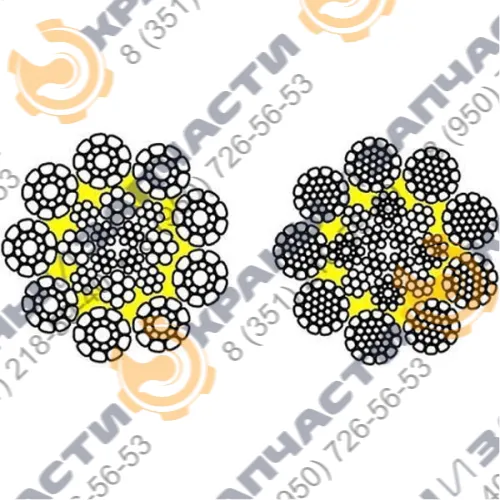 Канат светлый Spin 12KP Pack 9P; Ø10; EN 12385-4-2000