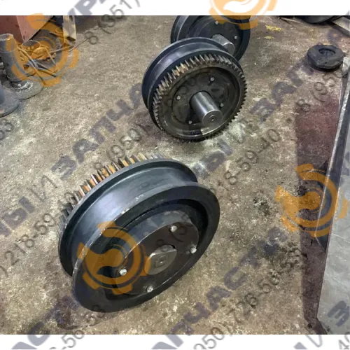 Колесо приводное в сборе 22-43796 СБ козлового крана ККТ-10
