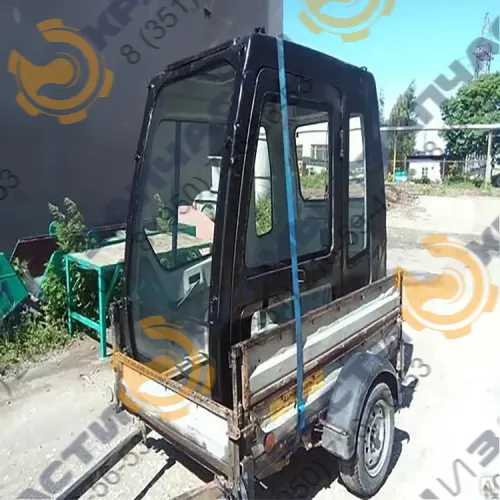 Стекло верхнее триплекс (870х830) для автокранов Клинцы, Галичанин (новая кабина)