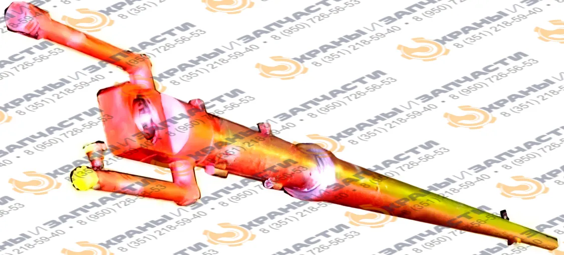 Гидроцилиндр выдвижения секции стрелы КС-55729.63.900-01 автокрана Галичанин КС-45719; КС-55713; КС-55721; КС-55729