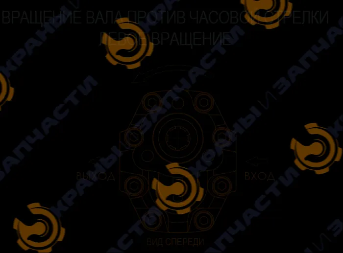 Шестеренный насос NPH-61 UNI DX OMFB - чертеж 4