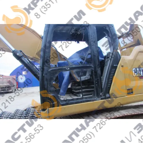 Стекло двери верхнее заднее 2018 года 5382252 для экскаватора Caterpillar 323 2018 