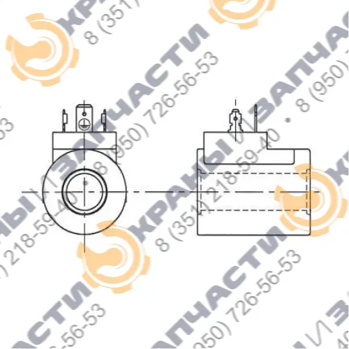 Катушка 12V артикул 25.125.101 Flucom