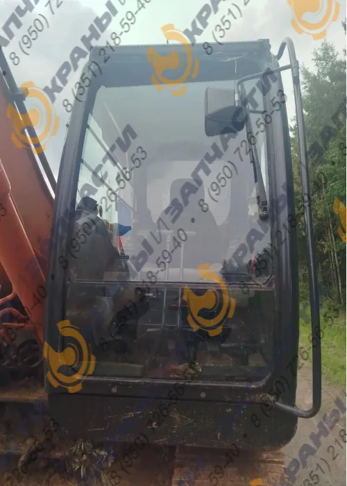 Стекло кабины боковое правое Hitachi Zaxis ZX130‑5G, (сталинит)