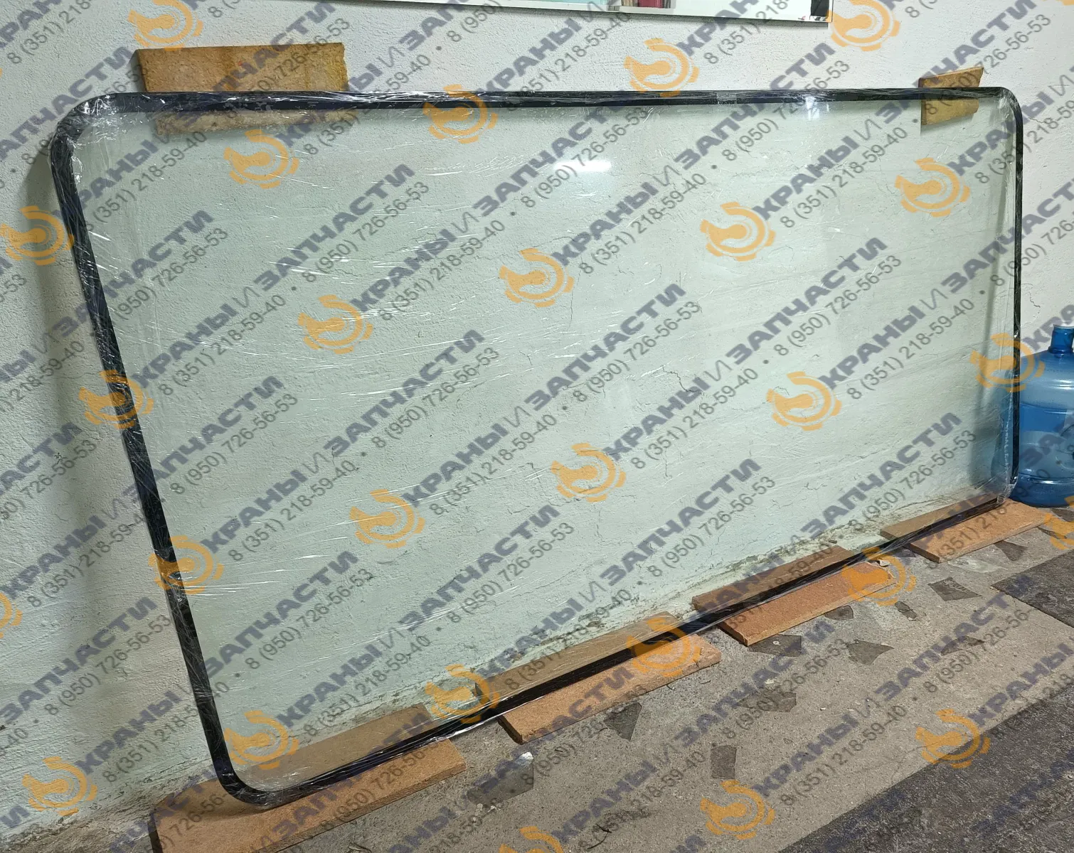 Стекло лобовое триплекс (3 слоя) мобильной буровой установки МБУ ZJ30
