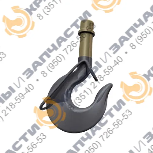 Крюк крановый 20А, 20Б ГОСТ 34680-2020 20т  в сборе с замком и гайкой козлового крана КК-20, КК-32