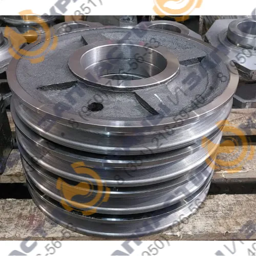 Канатный блок (каток) d ручья 260/320мм 1852.5432-1 (верхний блок) козлового крана ККС-10, КК-12,5