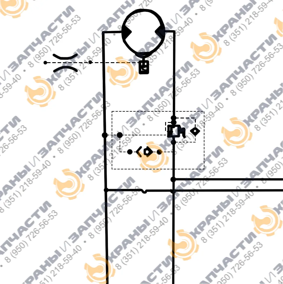 Клапан 054181100535000 Oil Control - чертеж 1