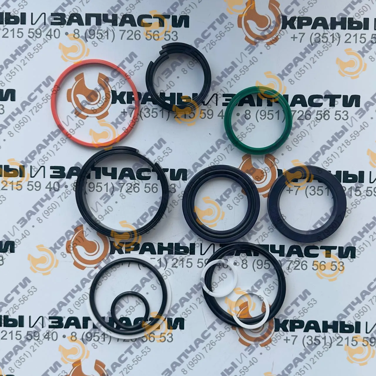 Ремкомплект РК-КС55727-63.40/1-МП выдвижение гидроцилиндра опоры (вывешивания) автокрана Машека