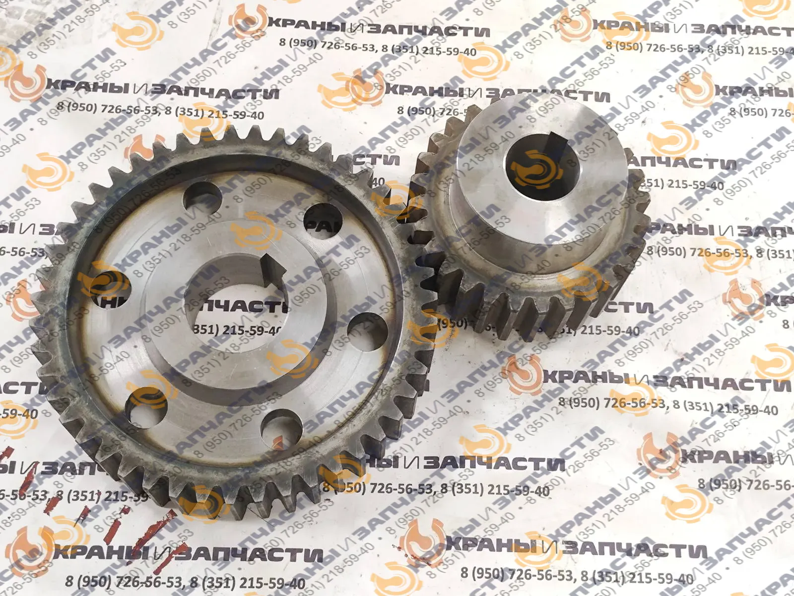 Колесо зубчатое зубьев z-53 козлового крана КК 12,5 Калушский завод, Ремстройдормаш
