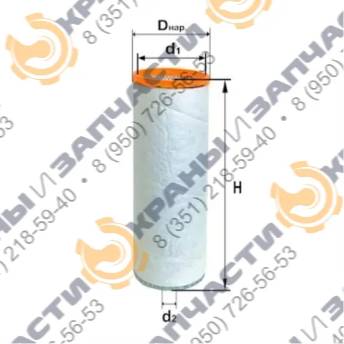 Фильтр воздушный DIFA 4342M-01