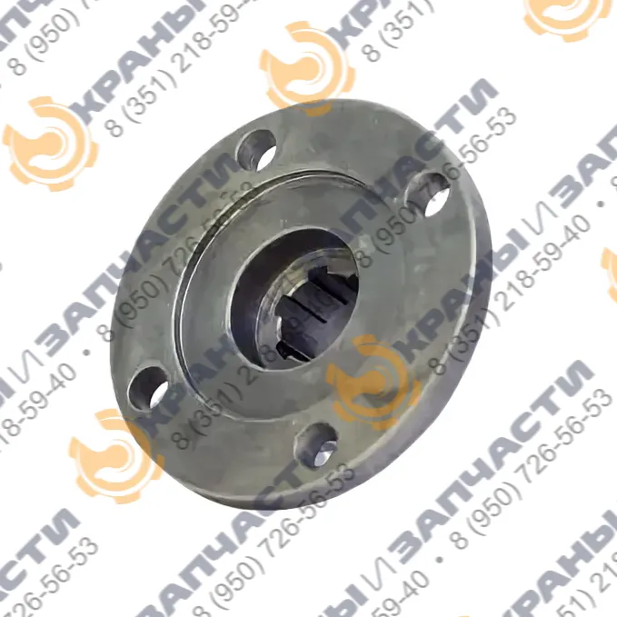 Фланец 5F000104098 (6 шлицевой, 4-луночный)