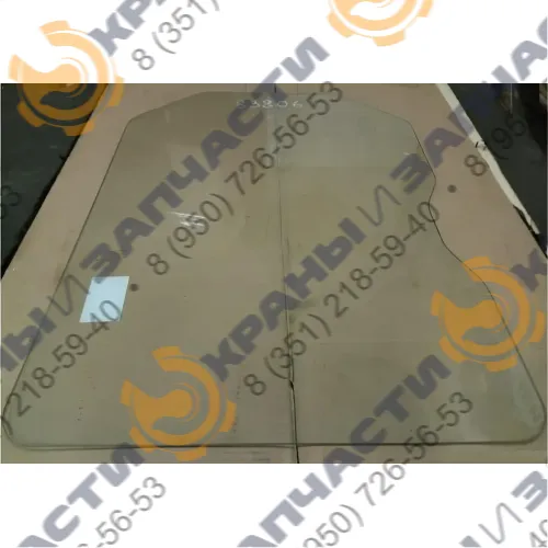 Стекло лобовое (закаленное) для мини-погрузчика Mustang 2054