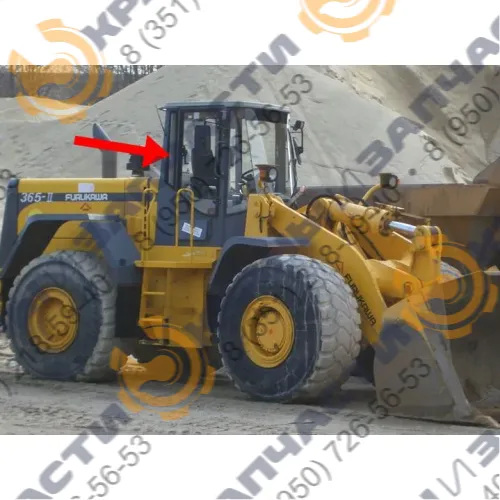 Стекло кузовное правое заднее 957х173 Furukawa 365-II 