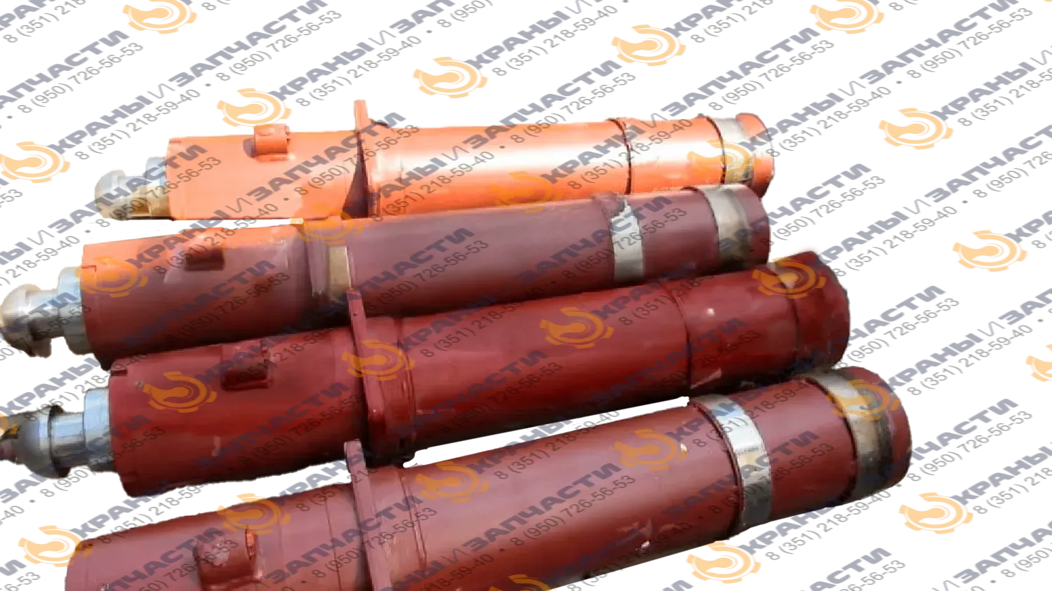 Гидроцилиндр вывешивания опоры 125.100.675.00 (125x100x675) автокрана Газпром-кран (Камышин) КС-45716