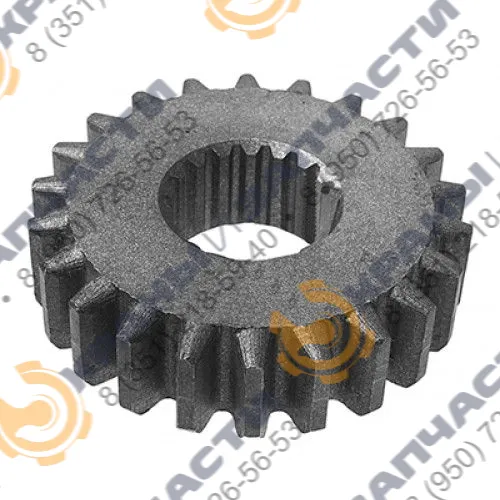 Колесо зубчатое КС-3577.14.112 (22 зуб.) Шестерня нижняя для КОМ МАЗ автокранов Ивановец КС-3571, КС-3577, КС-3574, КС-35714, КС-35715