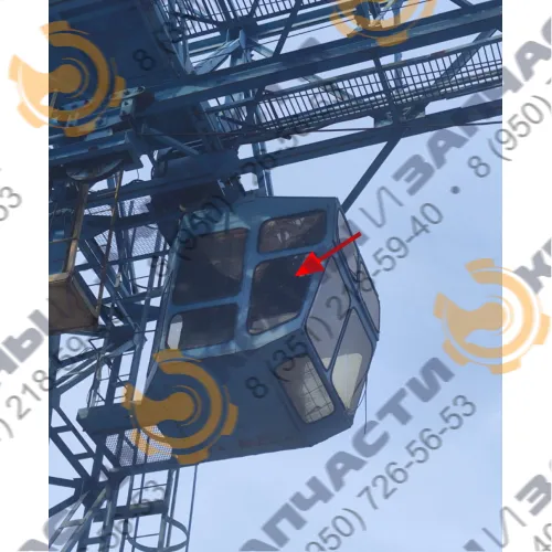 Стекло боковое правое КК 20-32 Зуевского энергомеханического завода